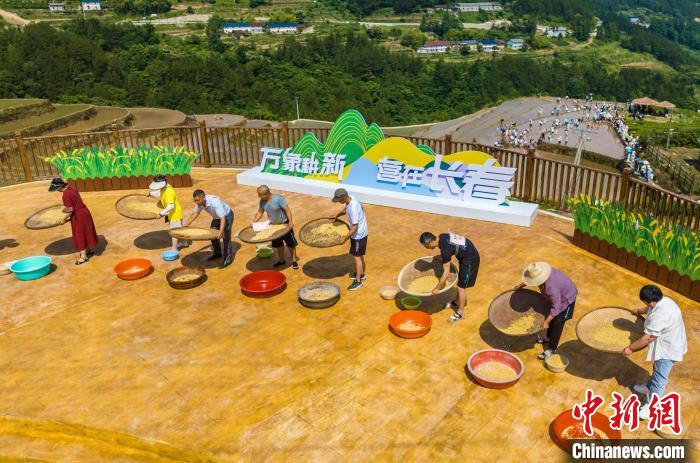 湖北秭归：农民运动会农趣十足