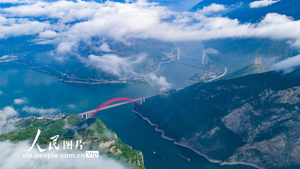 湖北秭归：雨霁云开三峡美【5】